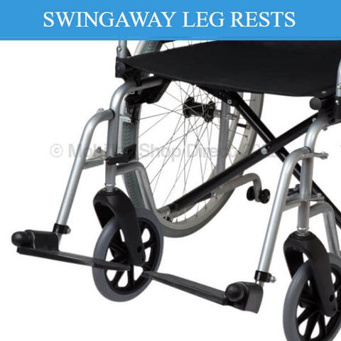 Days Whirl Self Propelled Wheelchair Swingaway Leg Rests