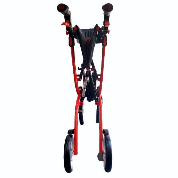 Drive Nitro Red Walker Folded Rear View