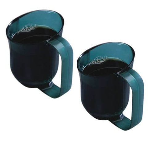Plastic Tumbler Handle For Mug, Lightweight Spill Proof Cup Grip