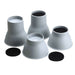 Elephant Feet Raisers for Chairs and Beds (Set of 4)