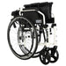 Foldable Lightweight Self Propelled Wheelchair with Flip Up Armrest Folded