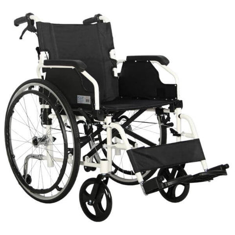 Foldable Lightweight Self Propelled Wheelchair with Flip Up Armrest