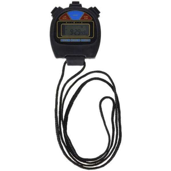 Handheld Stopwatch with Large Buttons and Lanyard. Lightweight ...