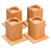 Hardwood Raisers for Chairs and Beds 130mm