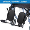 Image of Heavy Duty Bariatric Wheelchair 250kg Elevating Leg Rest