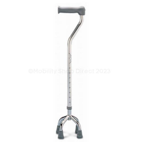 Indoor Walking Stick with Four Legs 76-96cm