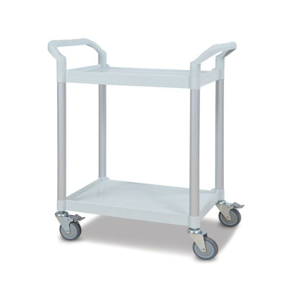Medical Utility Cart 790mm x 480mm with 2 Shelves