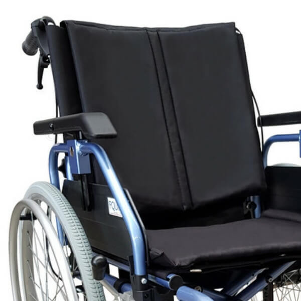 Multi Adjustable 20 Inch Aluminium Wheelchair PA208 Backrest and Handbrakes