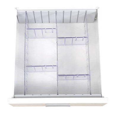 Narrow Adjustable Drawer Divider for Medical Trolley 155mm