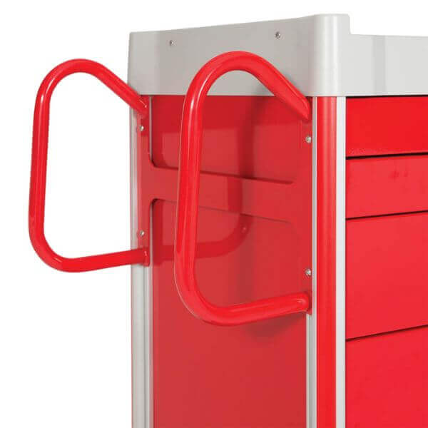 Outdoor Push Handle for Medical Trolley