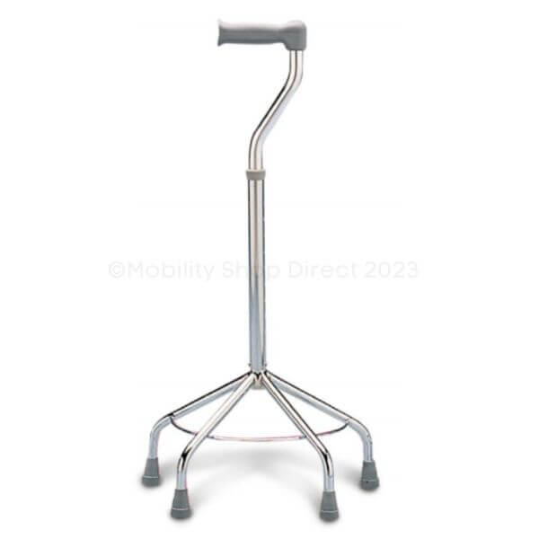 Outdoor Walking Stick with Four Legs 76-96cm