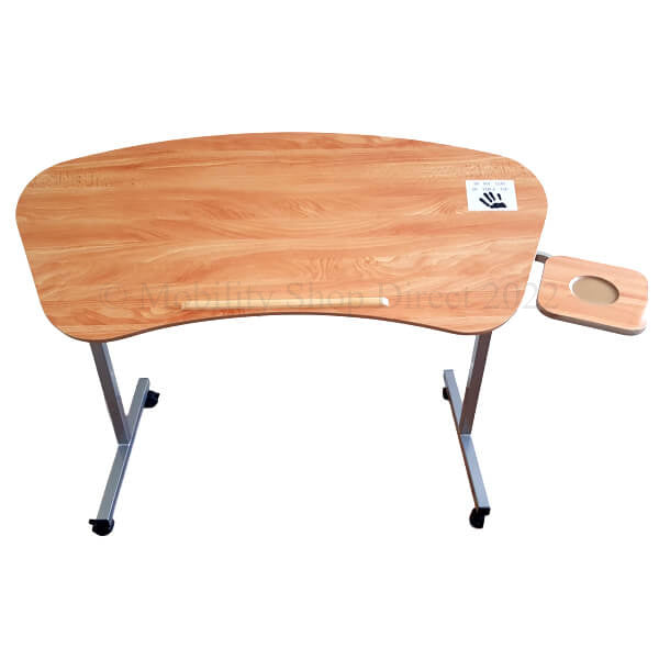 Over Arm Chair Table Tilting Table Half Depressed