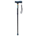 PQUIP Folding T Shape Handle Cane Black