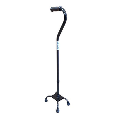 PQUIP Quad Cane Small Base Heavy Duty