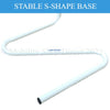 Image of PQUIP S-Shaped Adjustable Bed Pole with Foam Grip PQ304BH Foam Grip