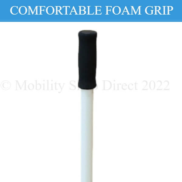 PQUIP S-Shaped Adjustable Bed Pole with Foam Grip PQ304BH