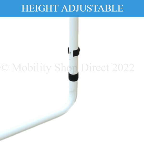 PQUIP S-Shaped Bed Pole with Foam Grip PQ304BH Height AdjustablePQUIP S-Shaped Adjustable Bed Pole with Foam Grip PQ304BH Base