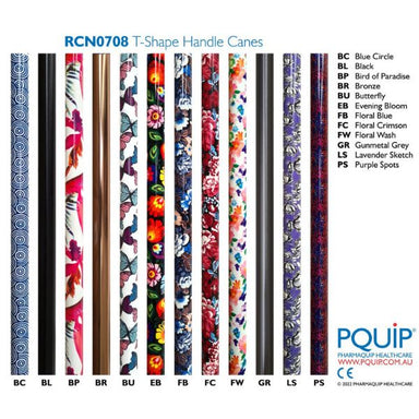 PQUIP T Shape Handle Cane Designs