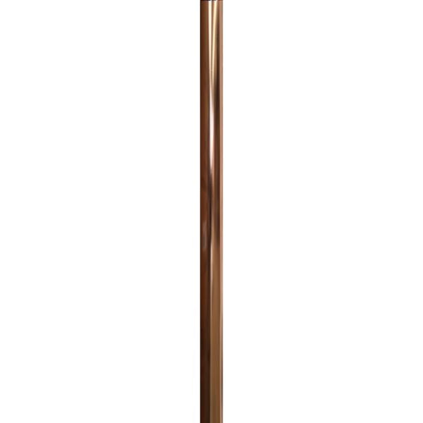 PQUIP T Shape Soft Grip Handle Cane Bronze