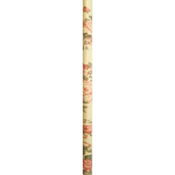 PQUIP T Shape Soft Grip Handle Cane Rose