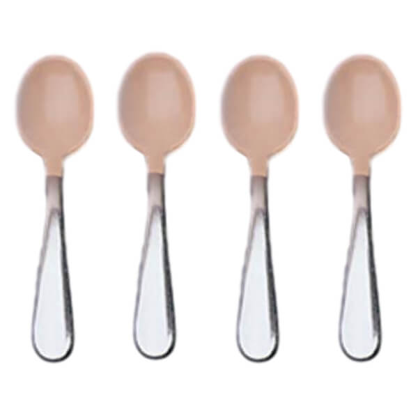 Pastisol-Coated Youth Spoon to Protect Teeth (4 Pack)