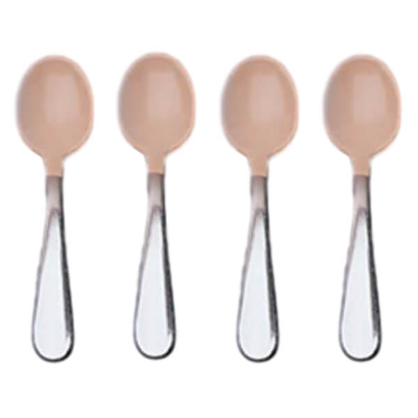 Pastisol-Coated Youth Spoon to Protect Teeth (4 Pack)