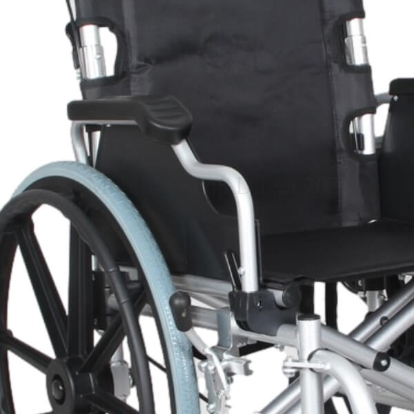 Portable 18 Inch Self Propelled Wheelchair PA201 ArmrestPortable 18 Inch Self Propelled Wheelchair PA201 Armrest