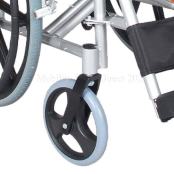 Portable 18 Inch Self Propelled Wheelchair PA201 CastorsPortable 18 Inch Self Propelled Wheelchair PA201 Castors