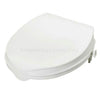 Image of Raised Toilet Seat with Contoured Surface 50mm Lid