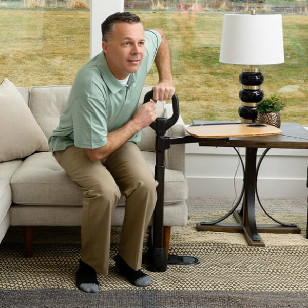 Couch Swivel Tray with Cane