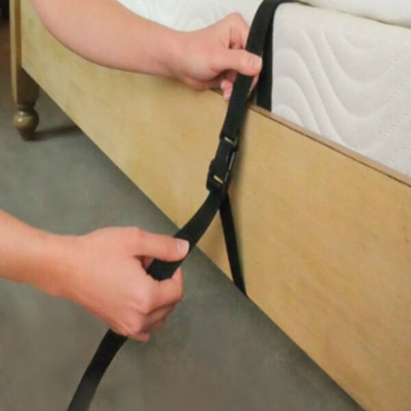 Bed Rails with Cross Bars 66-106cm