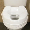 Image of Raised Toilet Seat with Contoured Surface