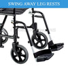 Image of Shopper 8 Attendant Propelled Wheelchair Swingaway Legrests