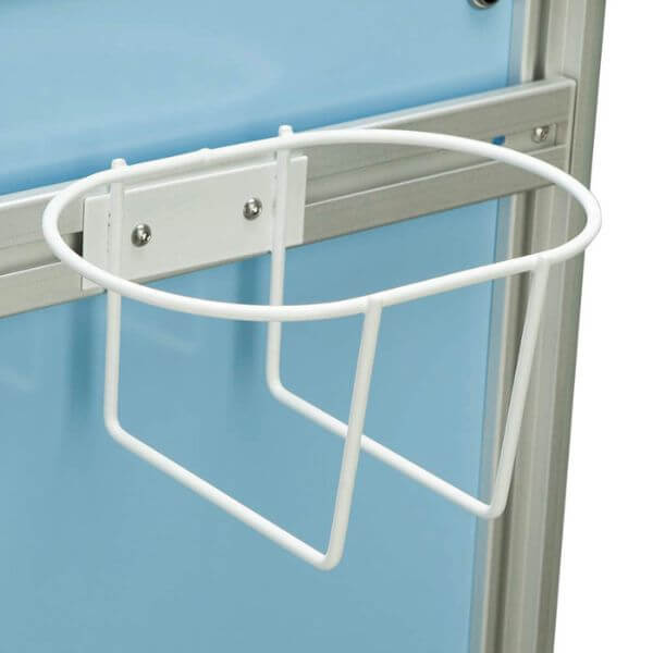 Small Sharps Bin Bracket BD for Medical Trolley