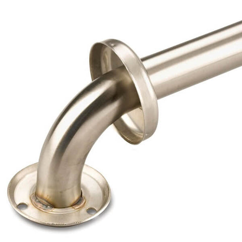 Stainless Steel Hand Rail (Marine Grade) Concealed Flanges