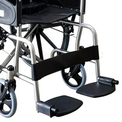 Standard 20 Inch Steel Wheelchair PA146 Footrests