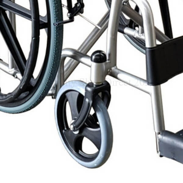 Standard 20 Inch Steel Wheelchair PA146 Front Castors
