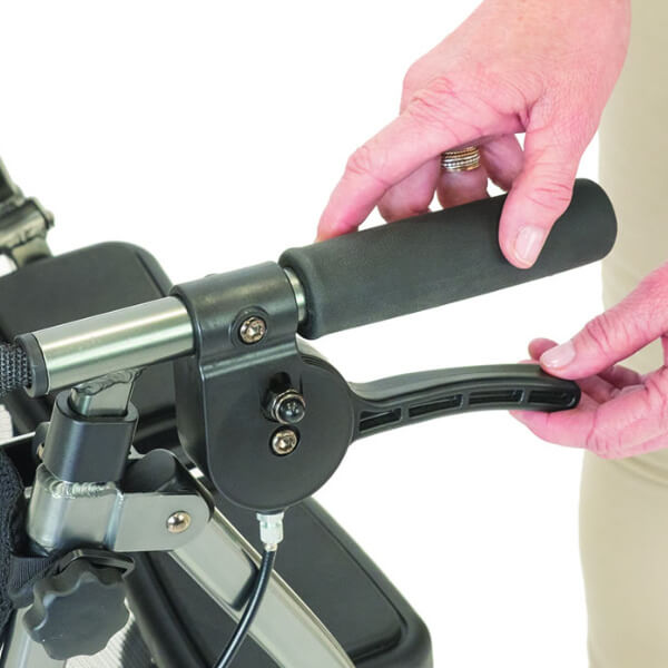 Stander EZ Fold-N-Go Rollator Full Locking Brakes