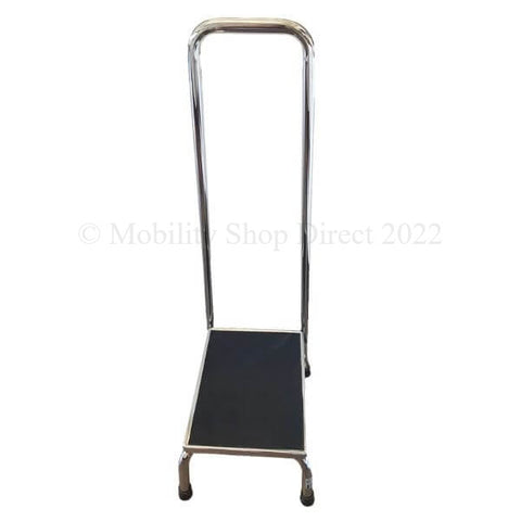 Step Stool with Rail Handle for Elderly Front View
