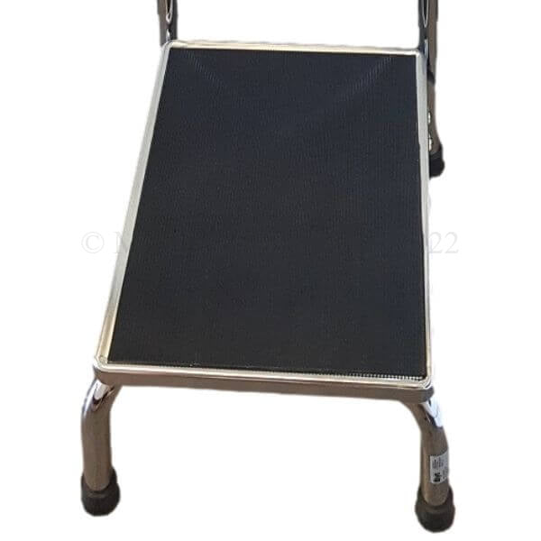 DAYS Step Stool with Tall Safety Handrails. Safely Reach High Shelves ...