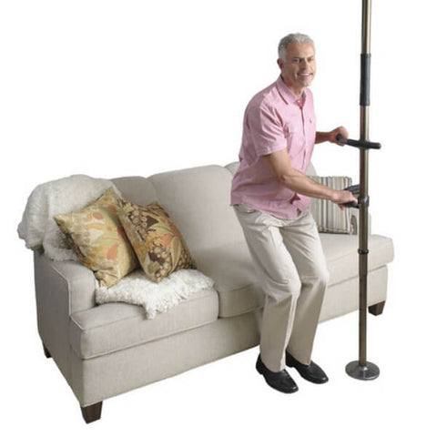 Sure Stand Floor to Ceiling Security Pole Couch