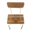 Image of Timber Shower Chair 470-570mm Top
