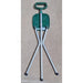 Walking Stick with Tripod Seat Collapsed View