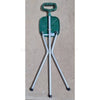 Image of Walking Stick with Tripod Seat Collapsed View