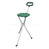 Image of Walking Stick with Tripod Seat Front View