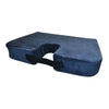 Image of Wedge Coccyx Foam Cushion Navy Blue